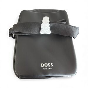 Boss Parfums Black Messenger Bag (new)23cm x 18cm x5cm